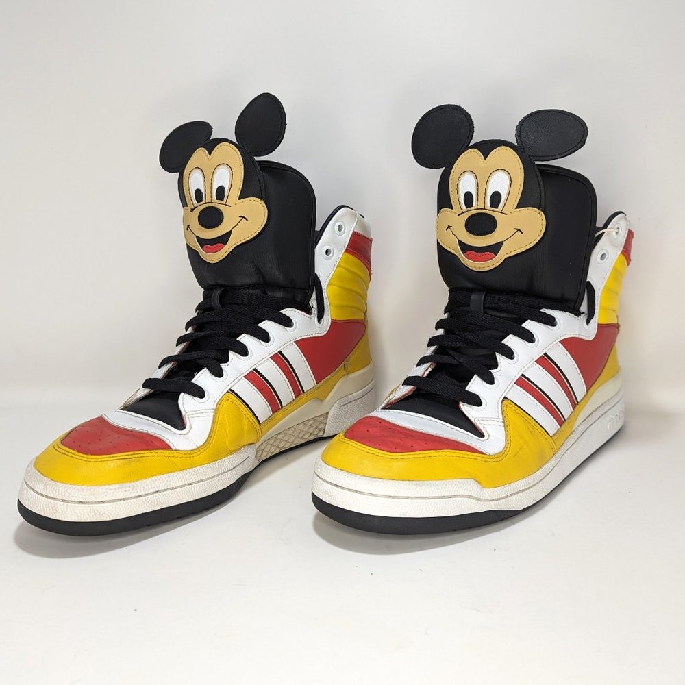 VERY RARE adidas x Jeremy Scott x Disney 2010 Mickey Mouse U43037 Size US11.5